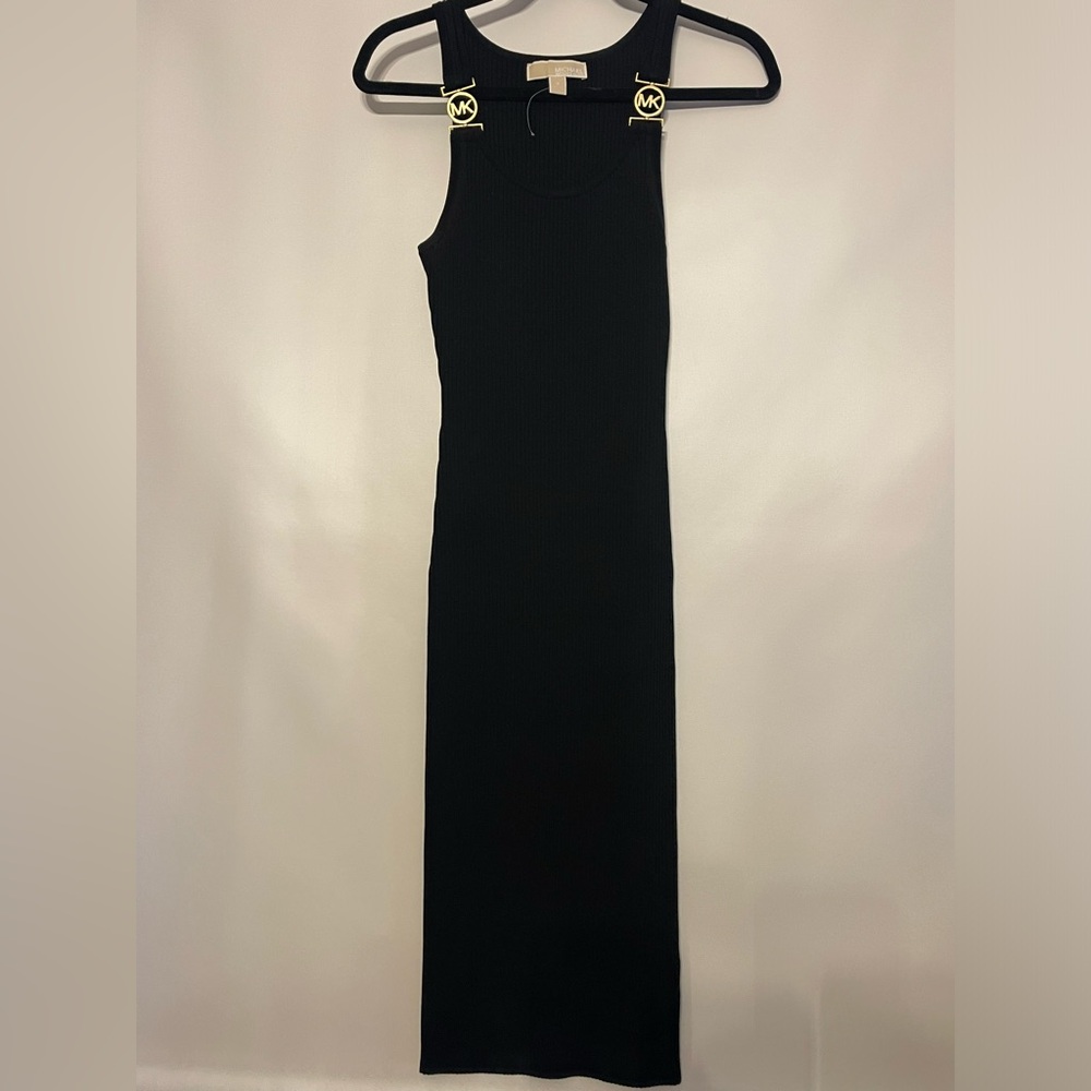 Michael Kors Black Sleeveless Dress